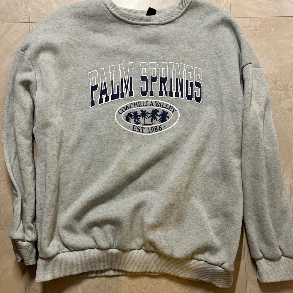 SHEIN grey crewneck